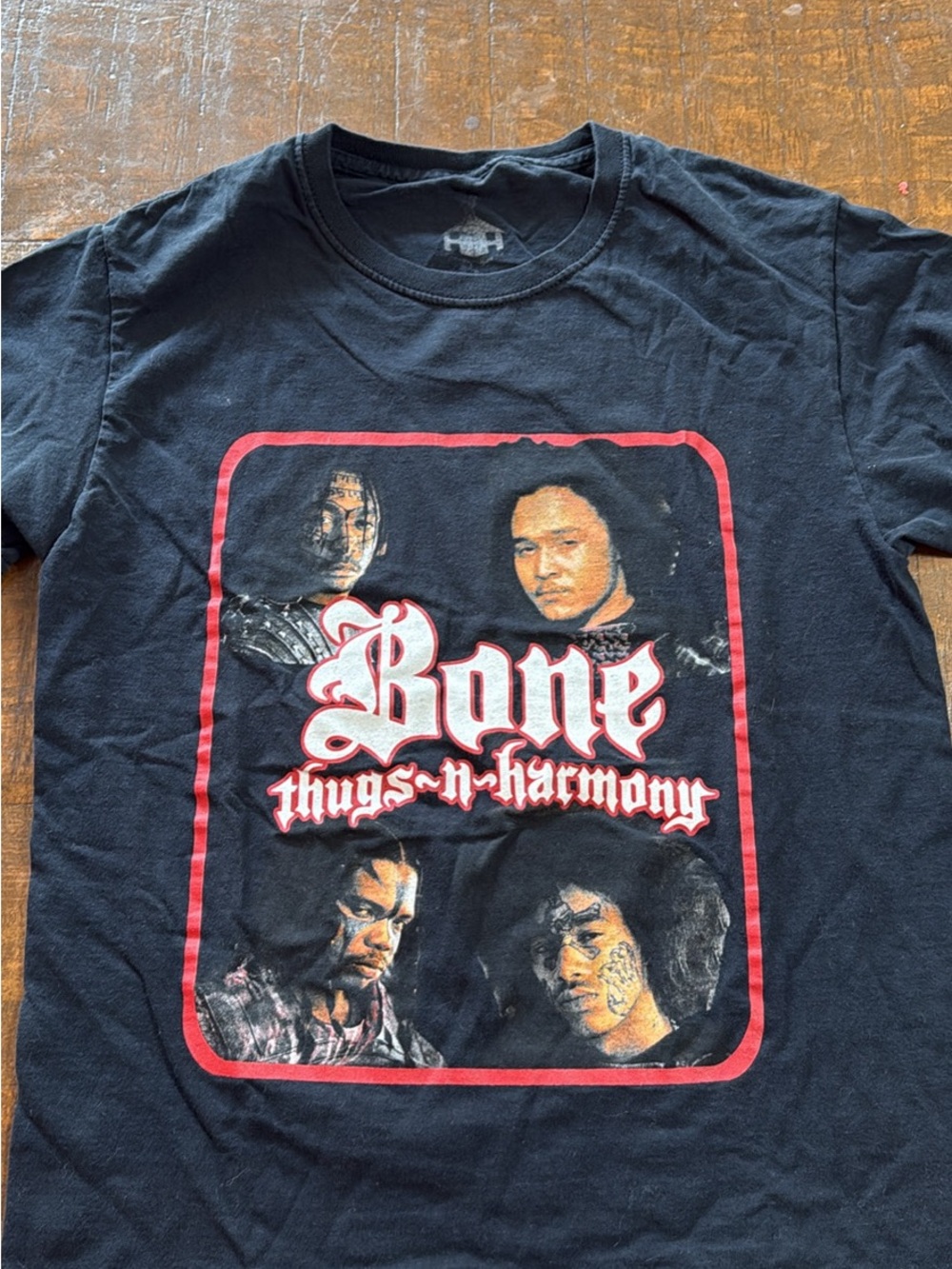 Bone Thugs-n-Harmony Graphic Tee - Black & Red